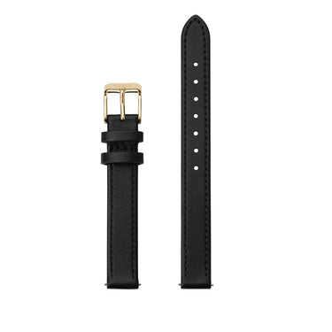 Cluse 12mm Strap Black/Gold CS12002