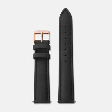 CLUSE 18mm Strap Black/Rose Gold CS1408101001