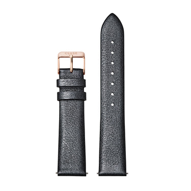 CLUSE 18mm Strap Dark Grey Metallic/Rose Gold CS1408101060