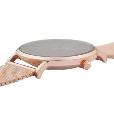 CLUSE Minuit Mesh Rose Gold/Black CW0101203003