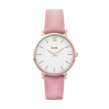 CLUSE Minuit Rose Gold White/Pink CW0101203006