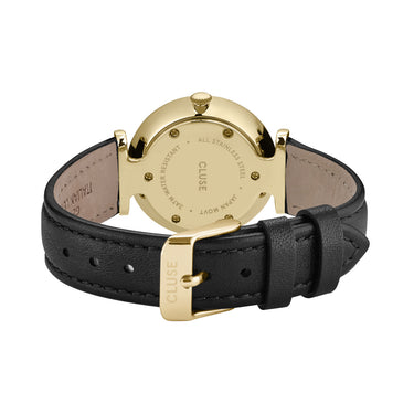 CLUSE Triomphe Gold Black / Black Leather