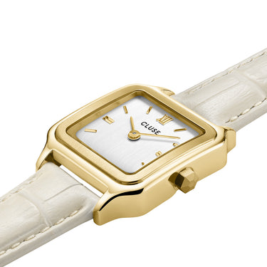 CLUSE Gracieuse Petite Gold / Marshmallow Croc Leather CW11804