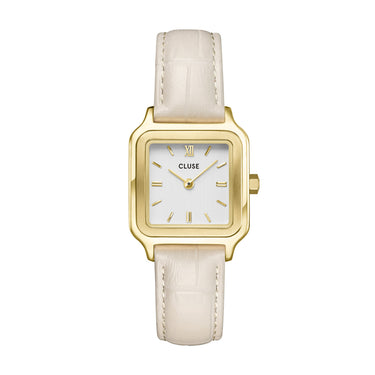 CLUSE Gracieuse Petite Gold / Marshmallow Croc Leather CW11804