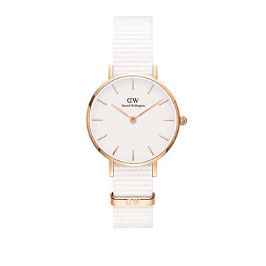 Daniel Wellington Petite 28 Dover Rose Gold & White Watch