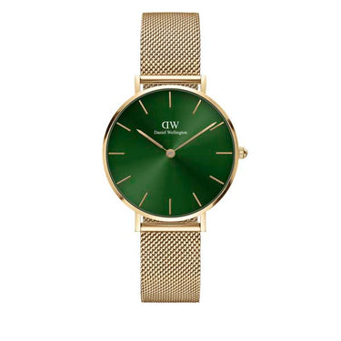 Daniel Wellington Petite Emerald 32 Gold Green Watch