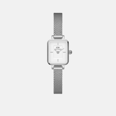 Daniel Wellington Quadro Mini 15x18 Sterling S White Watch