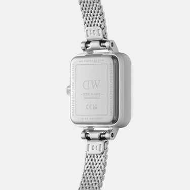 Daniel Wellington Quadro Mini 15x18 Sterling S White Watch