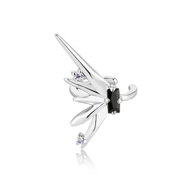 Ania Haie Silver Sparkle Spike Ear Cuff