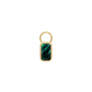 Ania Haie Gold Faceted Green Earring Charm