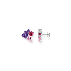 THOMAS SABO Heritage Glam Ear Studs with Colourful Stones