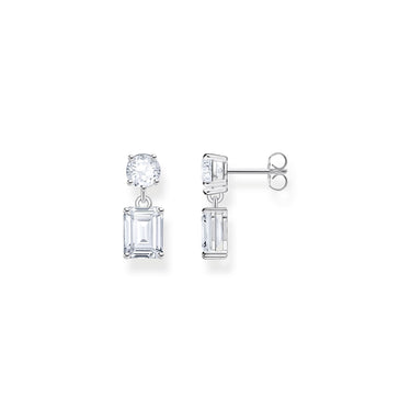 THOMAS SABO Heritage Glam Earrings with White Zirconia Stones