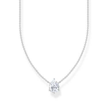 THOMAS SABO Necklace with silver drop-shaped pendant