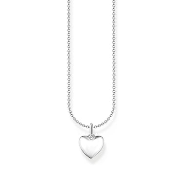 THOMAS SABO Necklace with heart pendant - silver