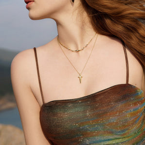 Ania Haie Gold Geometric Chain Necklace