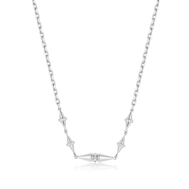 Ania Haie Silver Geometric Chain Necklace