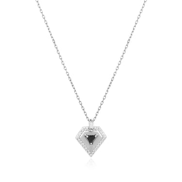 Ania Haie Silver Geometric Necklace