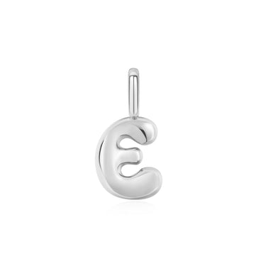 Ania Haie Silver E Letter Charm