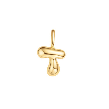 Ania Haie Gold T Letter Charm