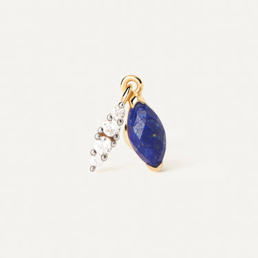 Ginger Lapis Lazuli Single Earring