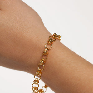 Meraki Gold Chain Bracelet