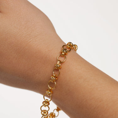Meraki Gold Chain Bracelet