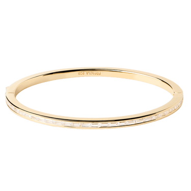 Viena Gold Bangle Medium