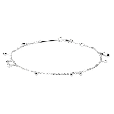 Teardrop Silver Bracelet