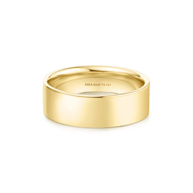 Ania Haie Gold Smooth Band 6mm