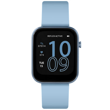 Reflex Active Series 12 Denim Silicone Smartwatch