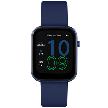 Reflex Active Series 12 Navy Silicone Smartwatch