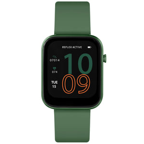 Reflex Active Series 12 Dark Green Silicone Smartwatch