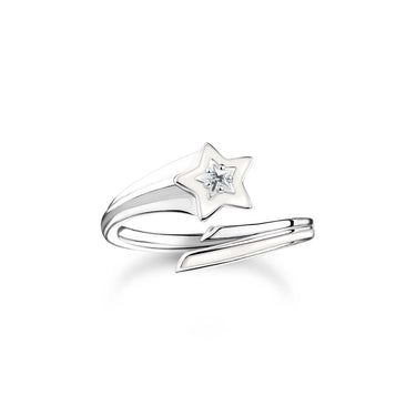 THOMAS SABO Star Ring with White Stones