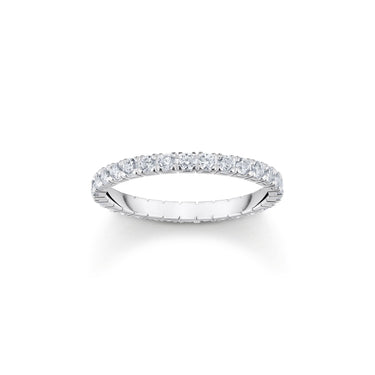 THOMAS SABO Delicate Ring with white zirconia