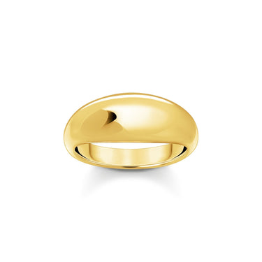 THOMAS SABO Ring in timeless design gold