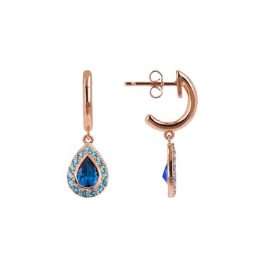 Bronzallure Miss Blue Earrings