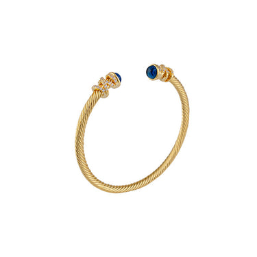 Sarah Bangle Blue