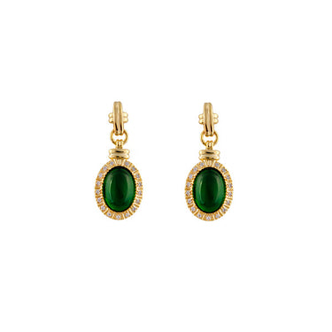 Joanna Earrings Green