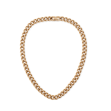 Daniel Wellington Chunky Chain Necklace Rose Gold