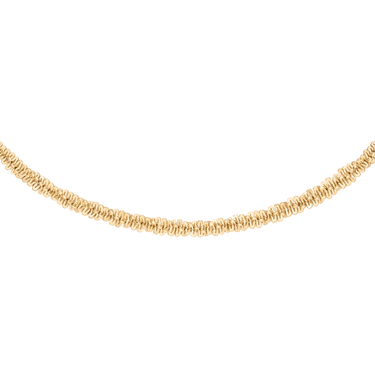 Daniel Wellington Elan Twisted Chain Necklace Short Gold