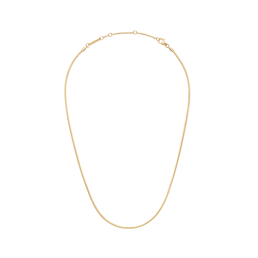 Daniel Wellington Elan Flat Chain Necklace Short Gold
