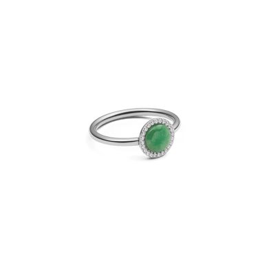 Daniel Wellington Audrey Ring Jade Silver