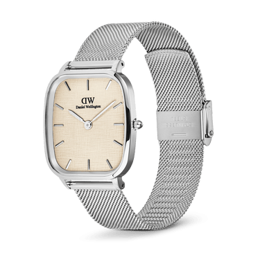 Daniel Wellington Marlon Sterling Linen Watch