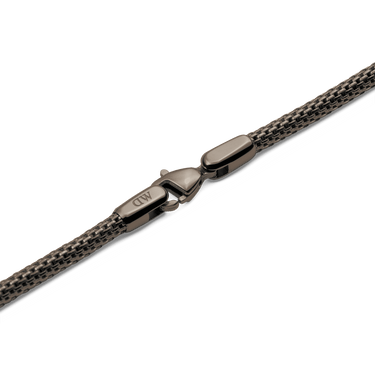 Daniel Wellington Tide Mesh Necklace Graphite 2.8