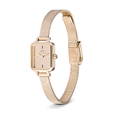 Daniel Wellington Quadro Mini Reflection Rose Gold Watch