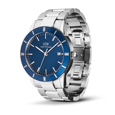 Daniel Wellington Iconic Paradigma Link Blue Enamel Watch
