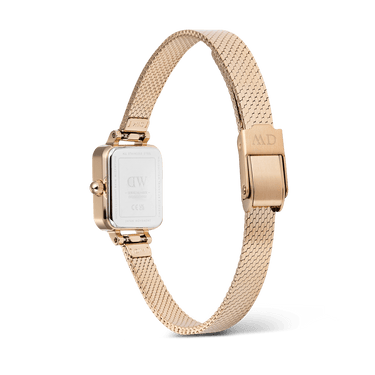 Daniel Wellington Quadro Mini Reflection Rose Gold Watch