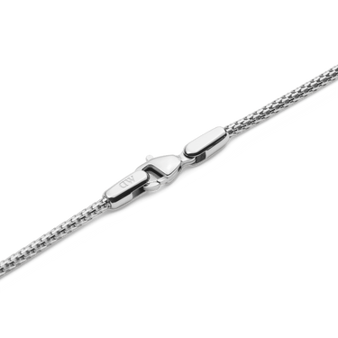 Daniel Wellington Tide Mesh Necklace Silver 1.8