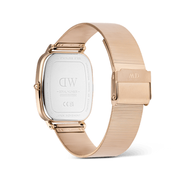 Daniel Wellington Marlon Wire Linen Rose Gold Watch