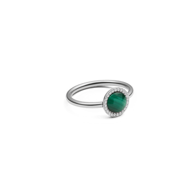 Daniel Wellington Audrey Ring Malachite Silver
